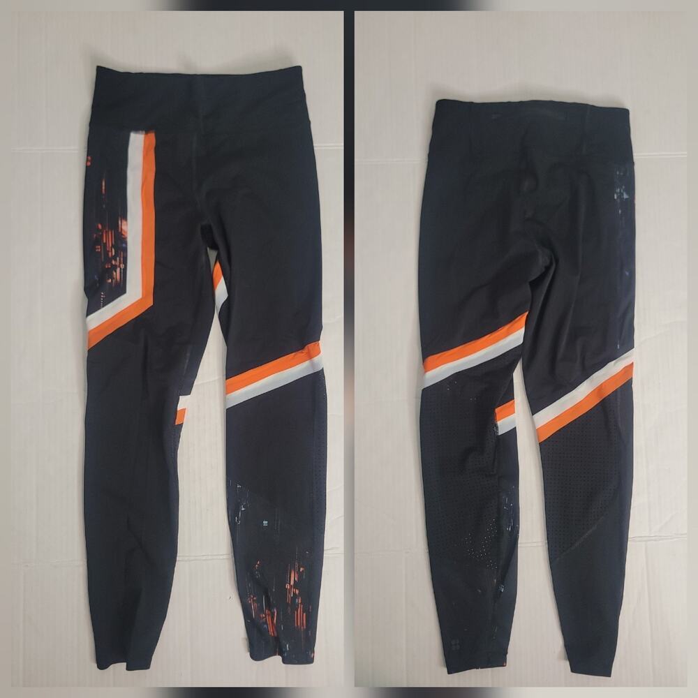 Sweaty Betty The Zero Gravity Leggings Black Size Small Short Black Multicolor